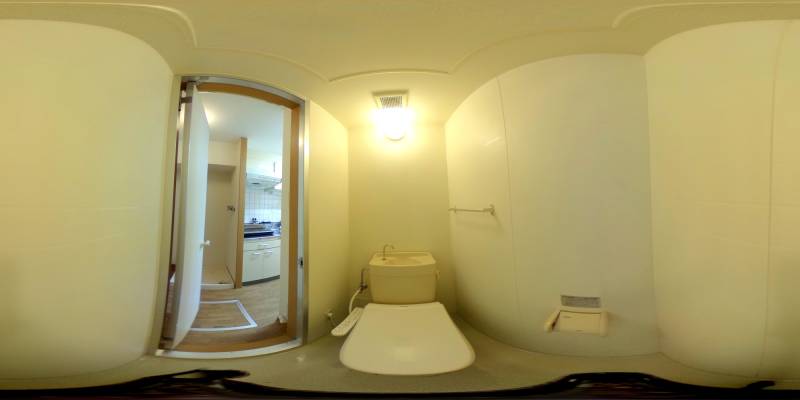 パノラマ画像トイレ