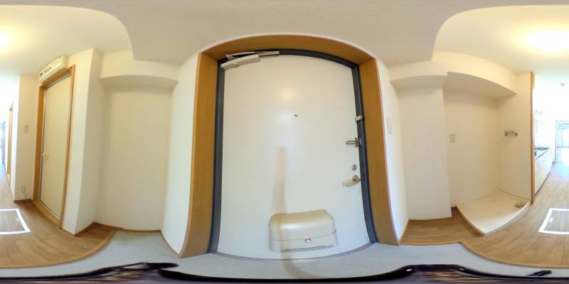 パノラマ画像玄関