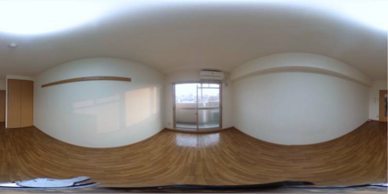 パノラマ画像洋室