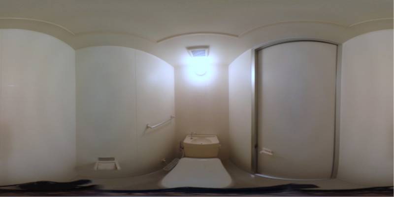 パノラマ画像トイレ