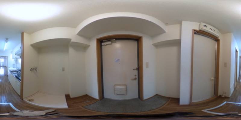 パノラマ画像玄関