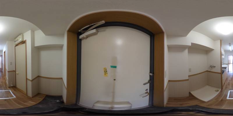 パノラマ画像玄関