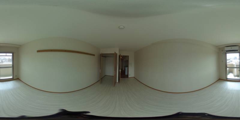 パノラマ画像洋室