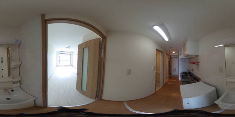 パノラマ画像洗面所