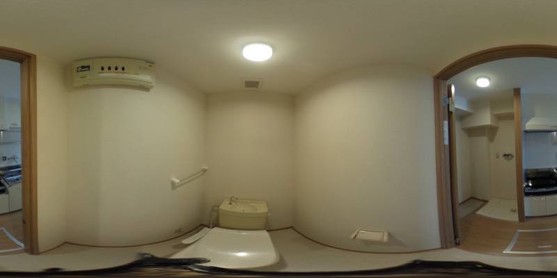 パノラマ画像トイレ