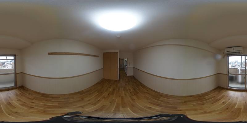 パノラマ画像洋室