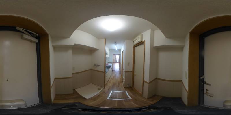 パノラマ画像玄関