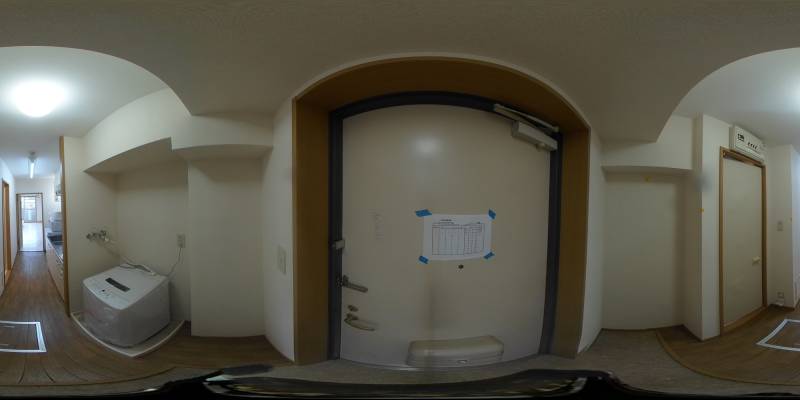 パノラマ画像玄関