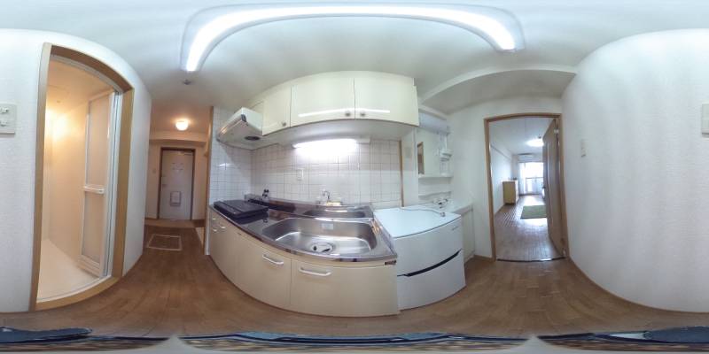 パノラマ画像キッチン