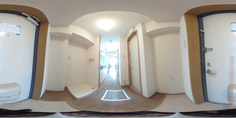 パノラマ画像玄関