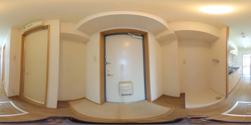 パノラマ画像玄関