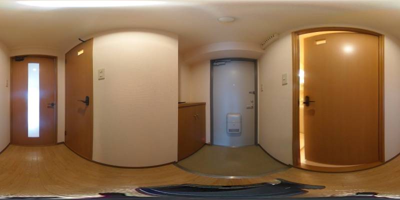 パノラマ画像玄関