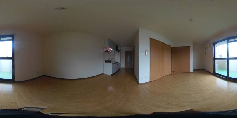 パノラマ画像リビング