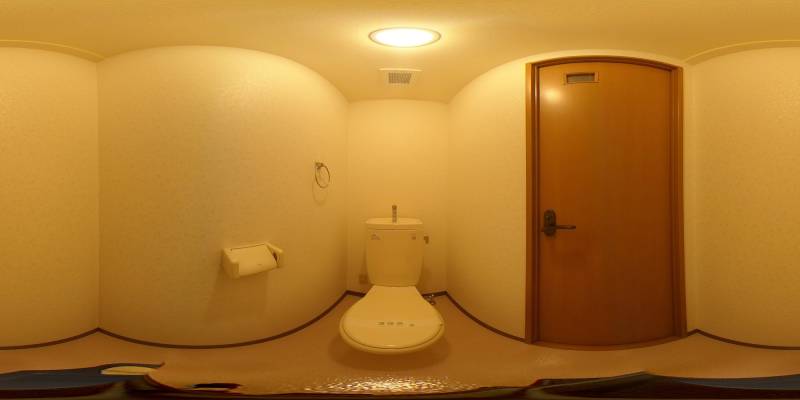 パノラマ画像トイレ