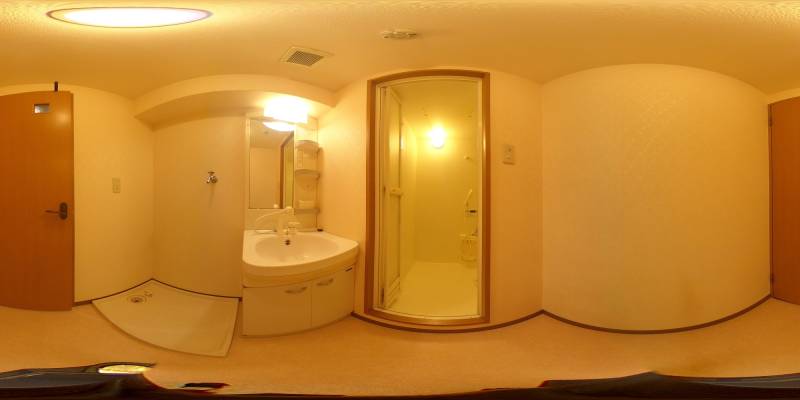 パノラマ画像洗面所