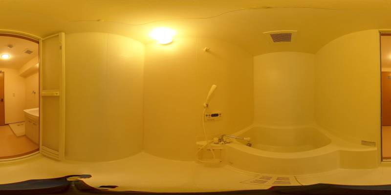 パノラマ画像バスルーム