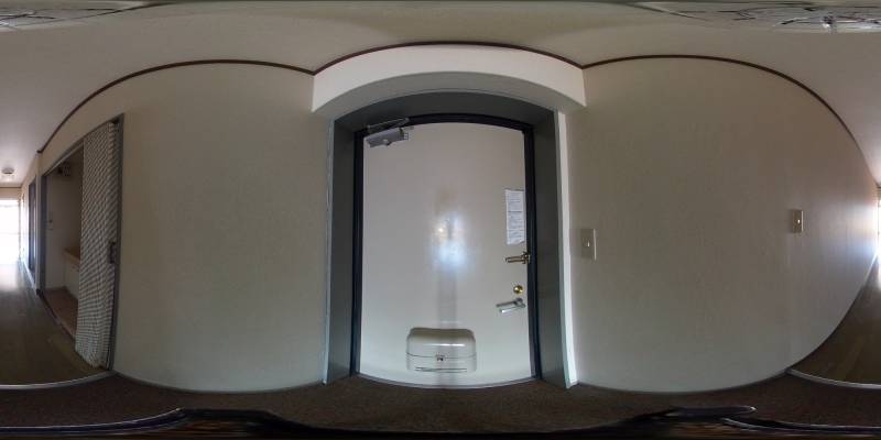 パノラマ画像玄関