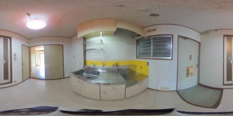 パノラマ画像キッチン