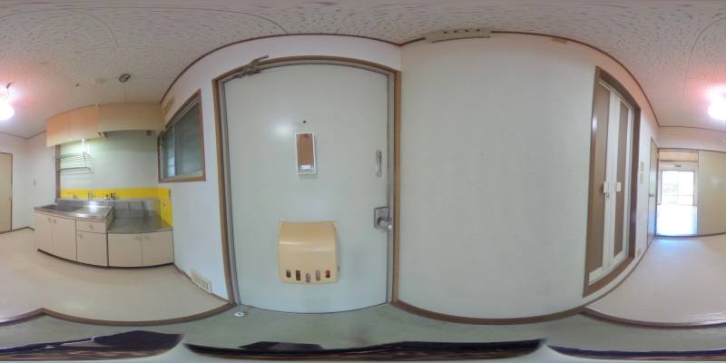 パノラマ画像玄関