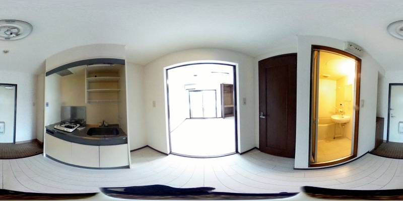 パノラマ画像キッチン