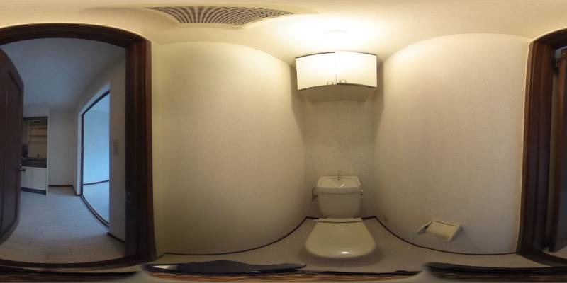 パノラマ画像トイレ