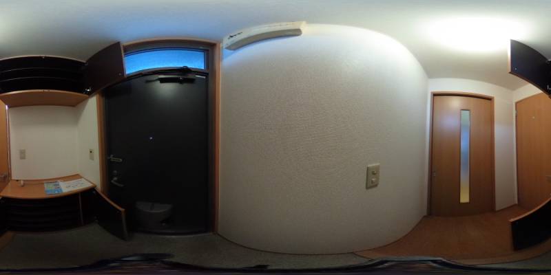 パノラマ画像玄関