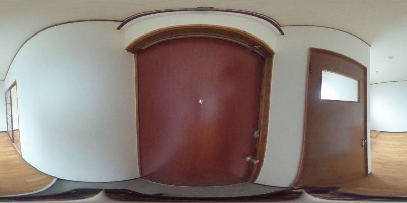 パノラマ画像玄関