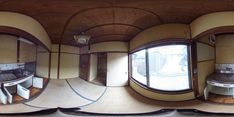 パノラマ画像キッチン