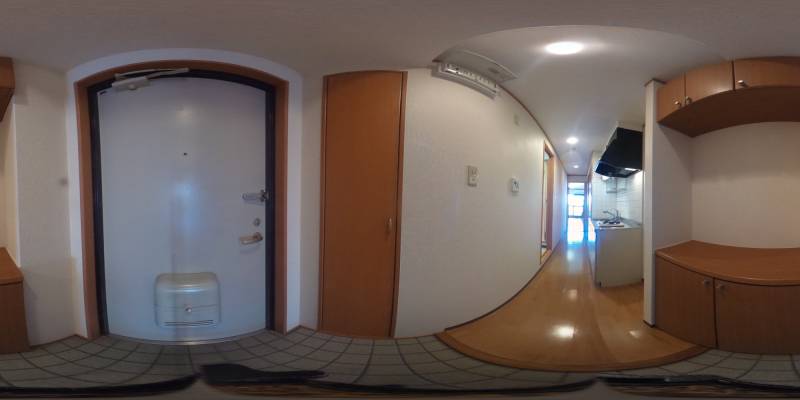 パノラマ画像玄関