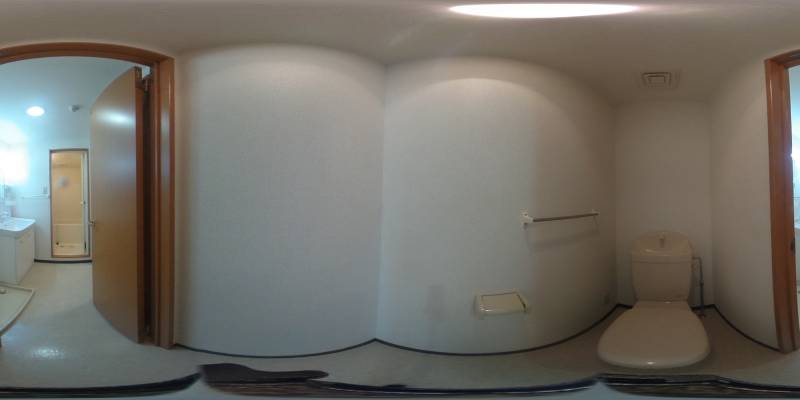 パノラマ画像トイレ