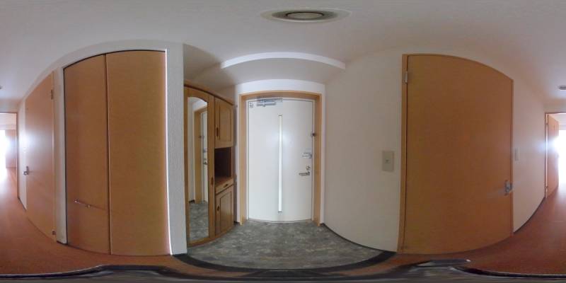 パノラマ画像玄関