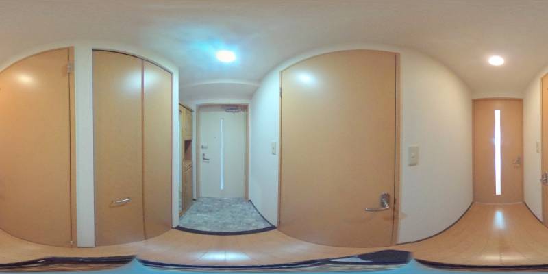 パノラマ画像玄関