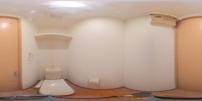 パノラマ画像トイレ