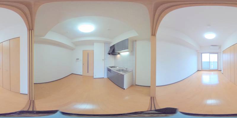 パノラマ画像洋室