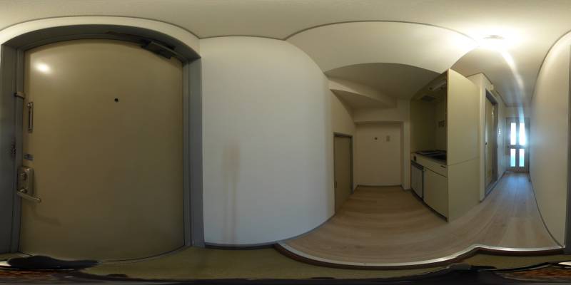 パノラマ画像玄関