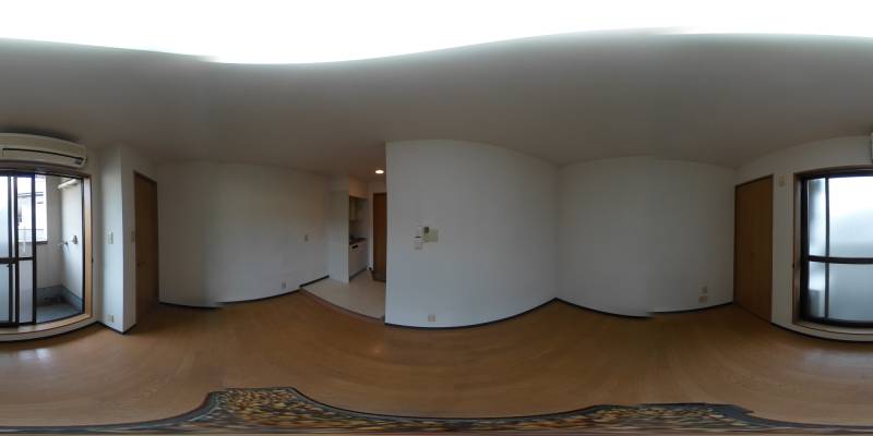 パノラマ画像洋室