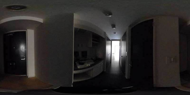 パノラマ画像玄関