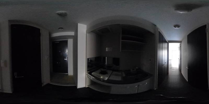 パノラマ画像キッチン