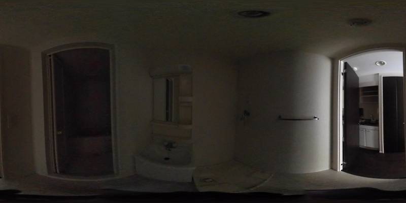 パノラマ画像洗面所