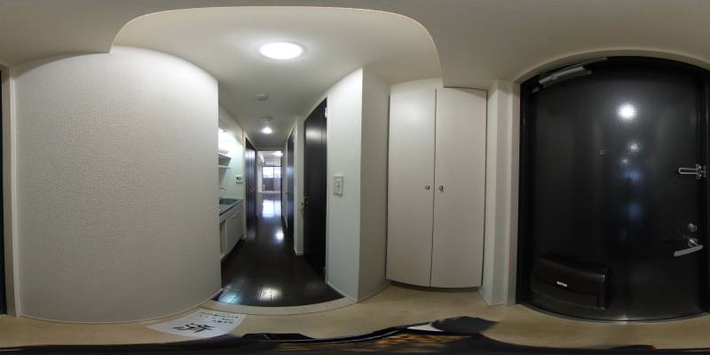 パノラマ画像玄関