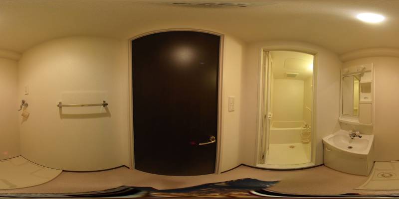 パノラマ画像洗面所