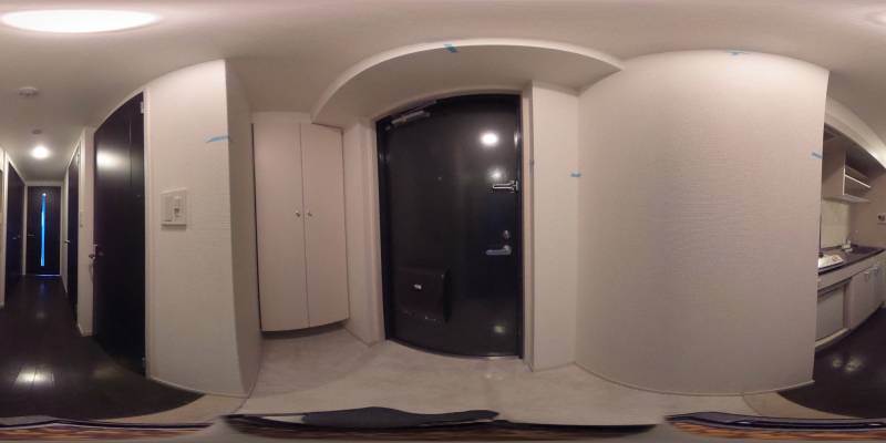 パノラマ画像玄関