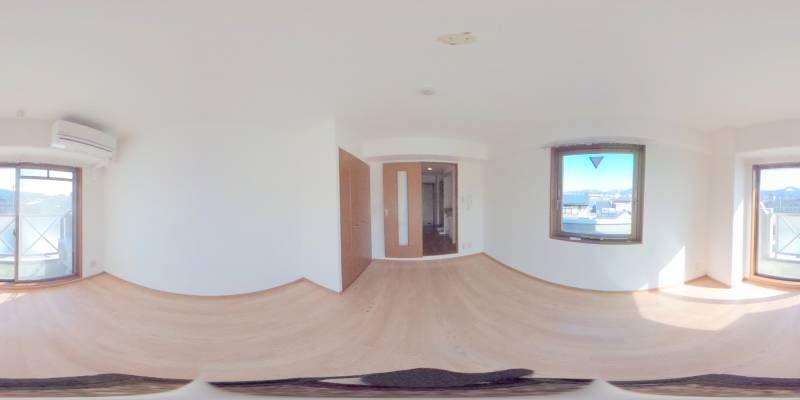 パノラマ画像洋室