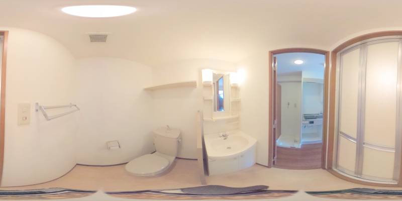 パノラマ画像トイレ