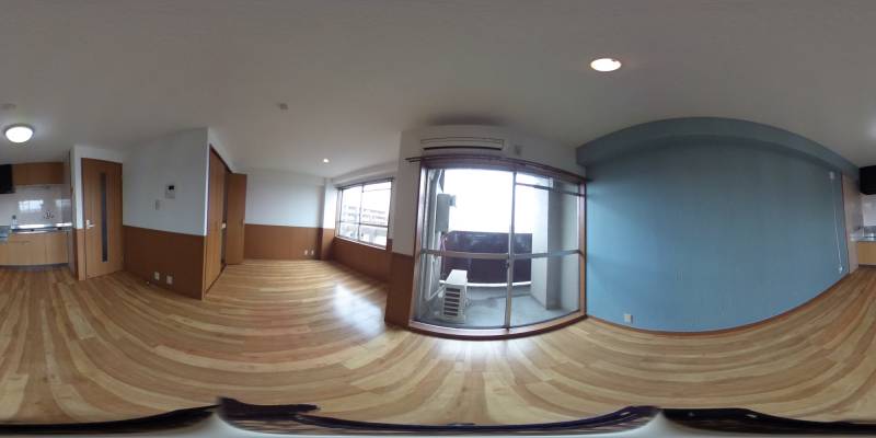 パノラマ画像洋室