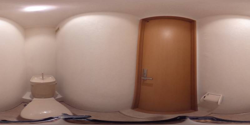 パノラマ画像トイレ
