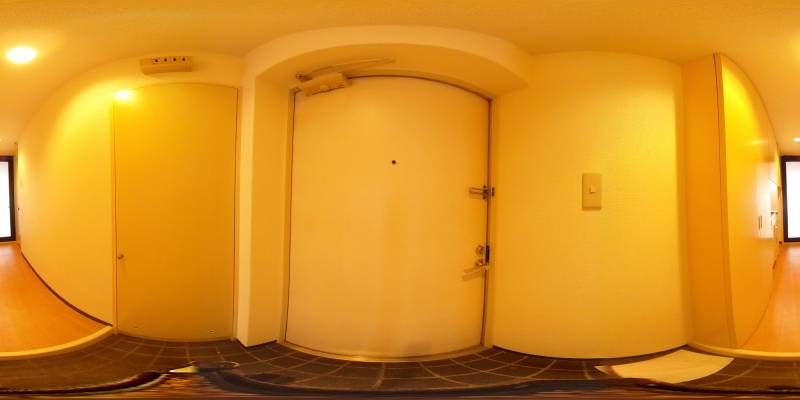 パノラマ画像玄関