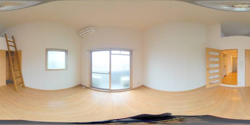 パノラマ画像洋室