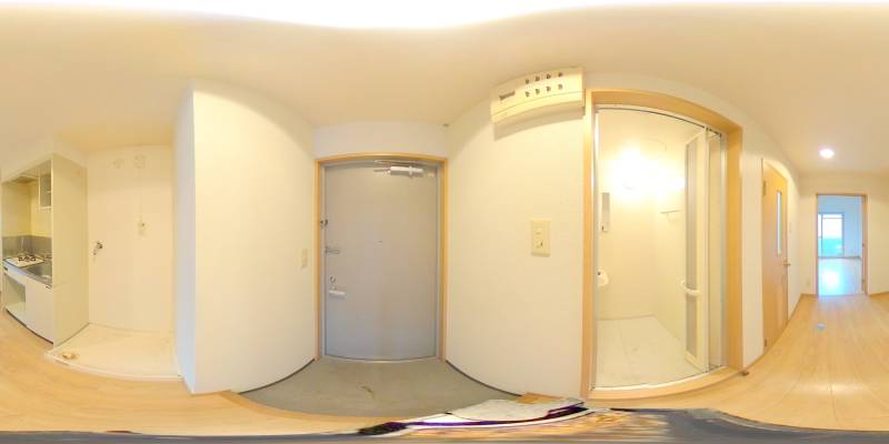 パノラマ画像玄関