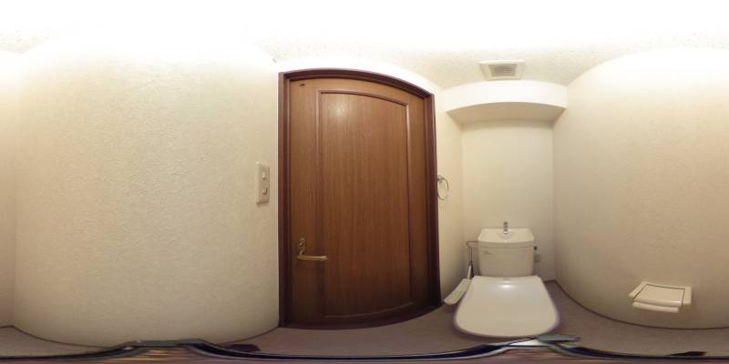 パノラマ画像トイレ